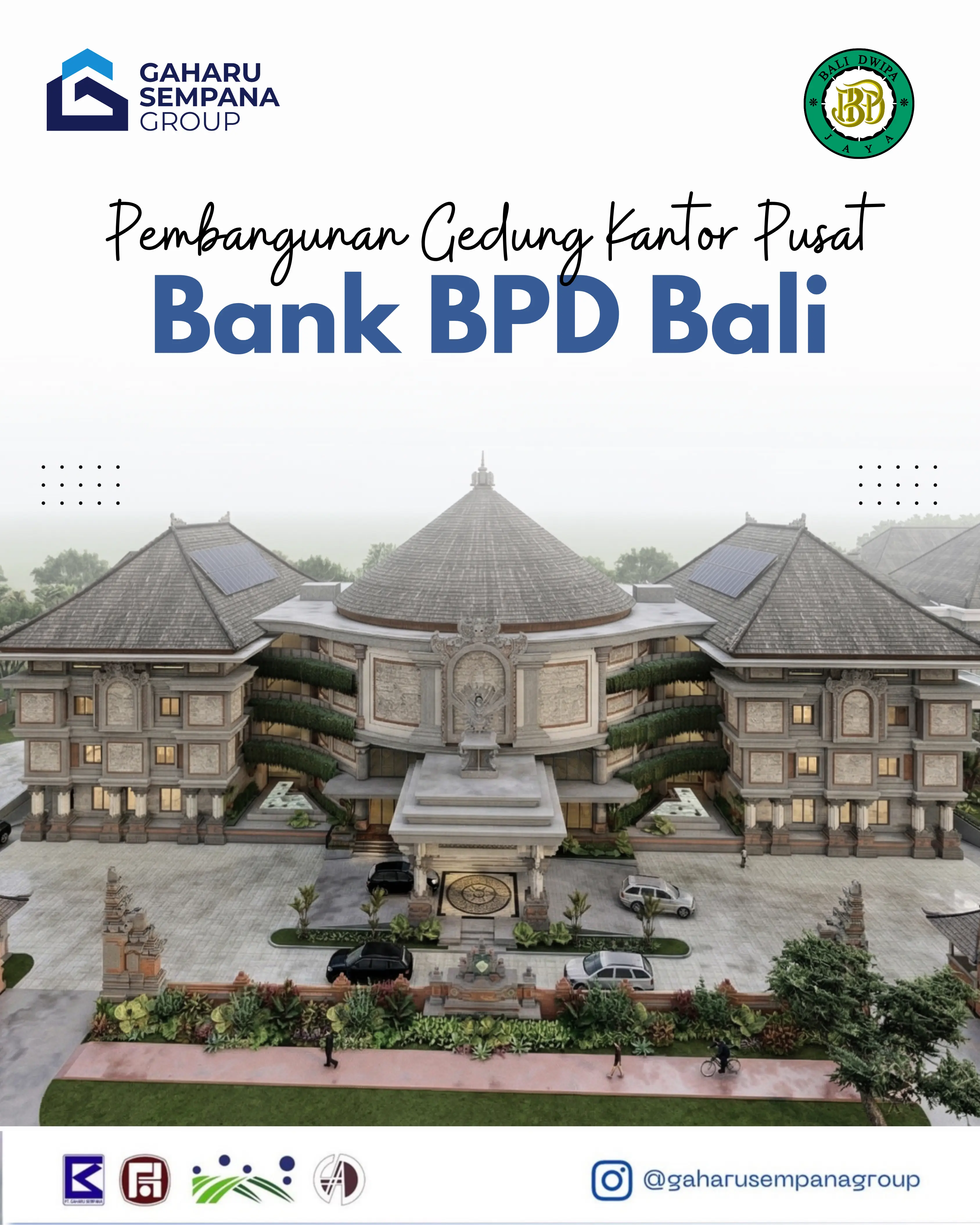 Pembangunan Gedung Kantor Pusat Bank BPD Bali