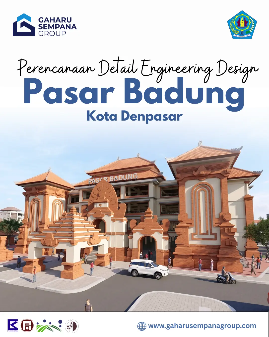 Perencanaan Detail Engineering Design Pasar Badung