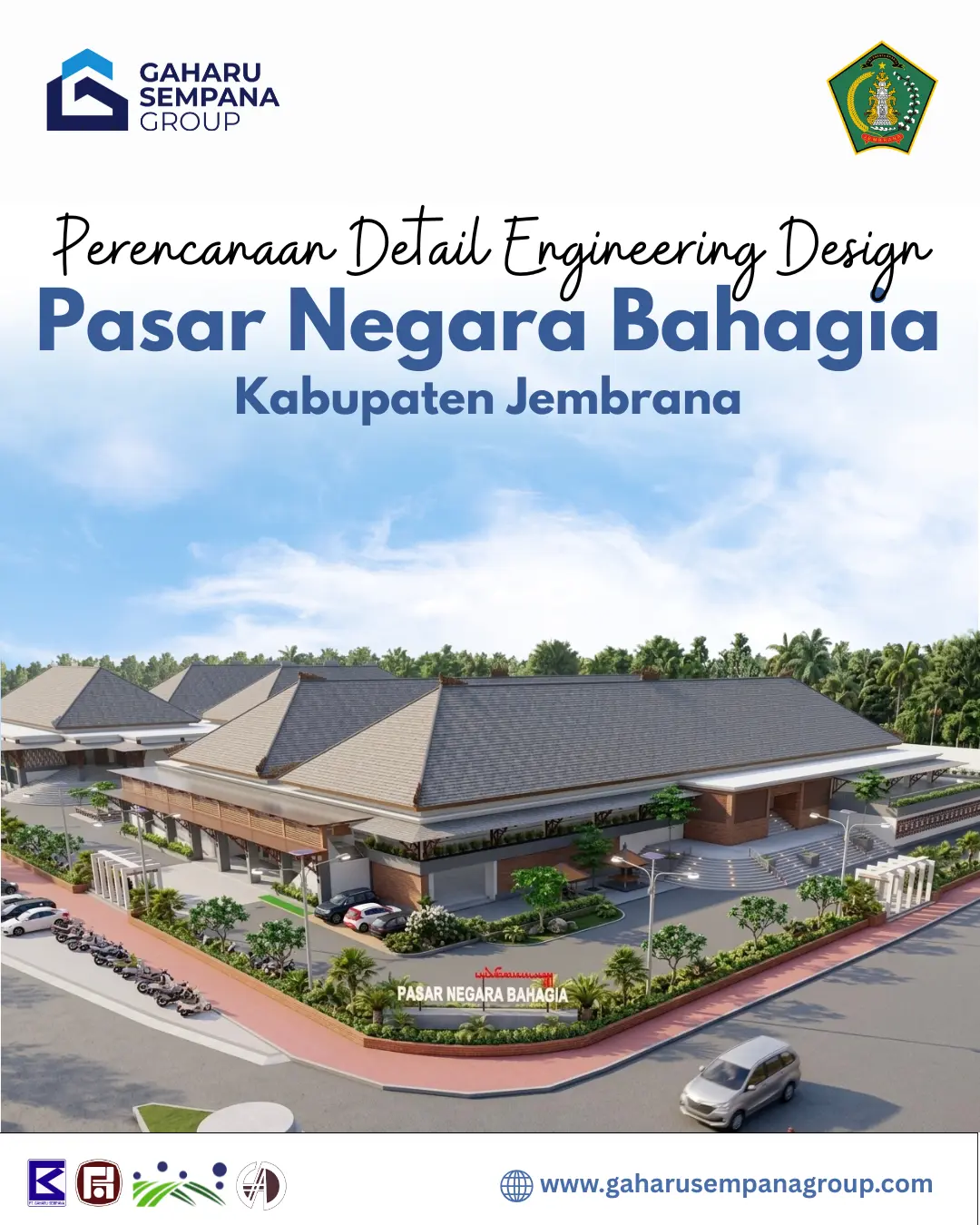 Perencanaan Detail Engineering Design Pasar Negara Bahagia